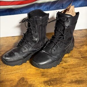 Black Tactical Boots